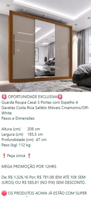 Oferta exclusica no GRUPO
