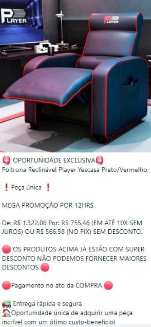Oferta exclusica no GRUPO